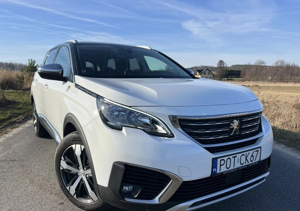 Peugeot 5008 cena 75500 przebieg: 152000, rok produkcji 2019 z Trzebiatów małe 742